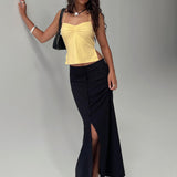 Livie Maxi Skirt Black