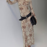 Switch Places Sheer Maxi Dress Animal