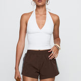 Borderline Track Short Brown / Blue