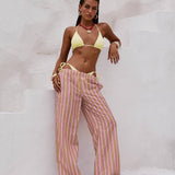 Taja Pants Pink Stripe