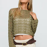 Birdena Sweater Green