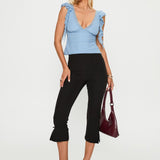 Miztry Top Blue Polka