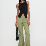 Jinxed Pant Green Stripe
