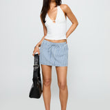 Impress Me Halter Top White