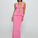 Electrified Hardware Detail Top Pink