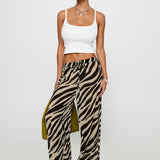Fyre Wide Leg Pant Zebra