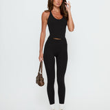 Stride Active Invisible Scrunch Leggings Black