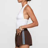 Borderline Track Short Brown / Blue