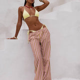 Taja Pants Pink Stripe