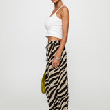 Fyre Wide Leg Pant Zebra