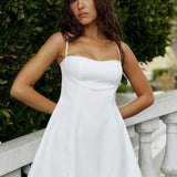 Easy To Love Mini Dress White