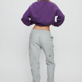 NYU Basic Sweatpants Heather Grey