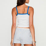 Pomodori Italia Graphic Tank White