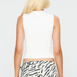 Solarah Tie Side Top White