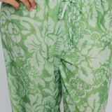 Finesse Pants Green Floral
