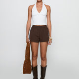 Borderline Track Short Brown / Blue