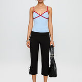 Tiera Top Blue / Red