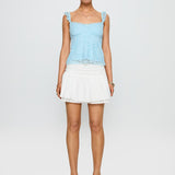 Madaleine Lace Top Blue