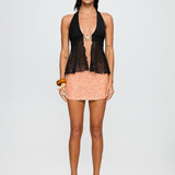 Electrified Hardware Detail Top Black