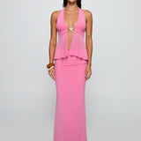 Electrified Hardware Detail Top Pink