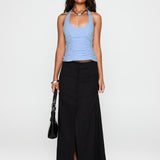 Livie Maxi Skirt Black