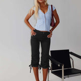 Hot Rod Capri Pant Black