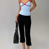 Tiera Top Blue / Red